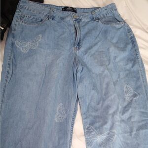 hollister baggy jeans